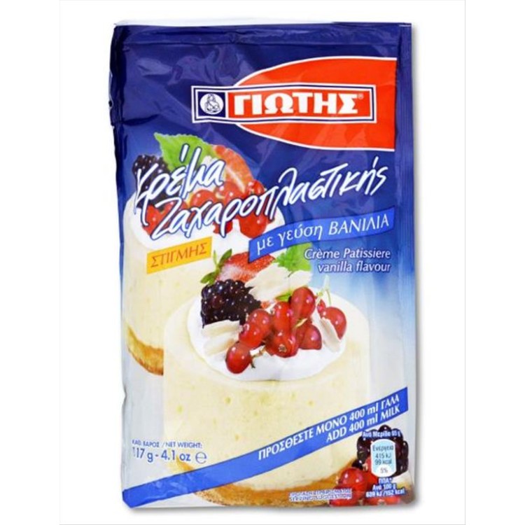 ΓΙΩΤΗΣ ΚΡΕΜΑ ΖΑΧΑΡΟΠΛΑΣΤΙΚΗΣ 117g ΒΑΝΙΛΙΑ ΓΙΩΤΗΣ ΚΡΕΜΑ ΖΑΧΑΡΟΠΛΑΣΤΙΚΗΣ 117g ΒΑΝΙΛΙΑ