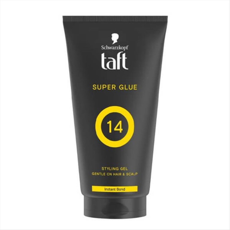 TAFT HAIR GEL 150ml SUPER GLUE 14