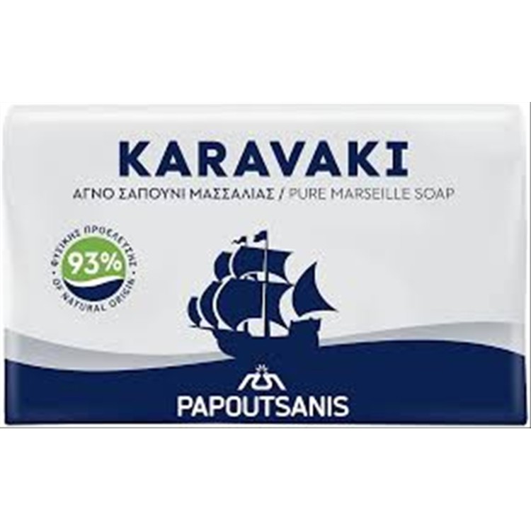 PAPOUTSANIS ΚΑΡΑΒΑΚΙ ΣΑΠΟΥΝΙ 125g CLASSIC