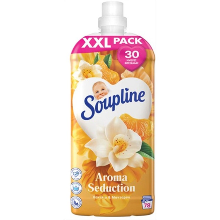SOUPLINE ΣΥΜΠ ΜΑΛΑΚΤΙΚΟ 78sc (1,638L) ΒΑΝΙΛΛΙΑ & ΜΑΝΤΑΡΙΝΙ