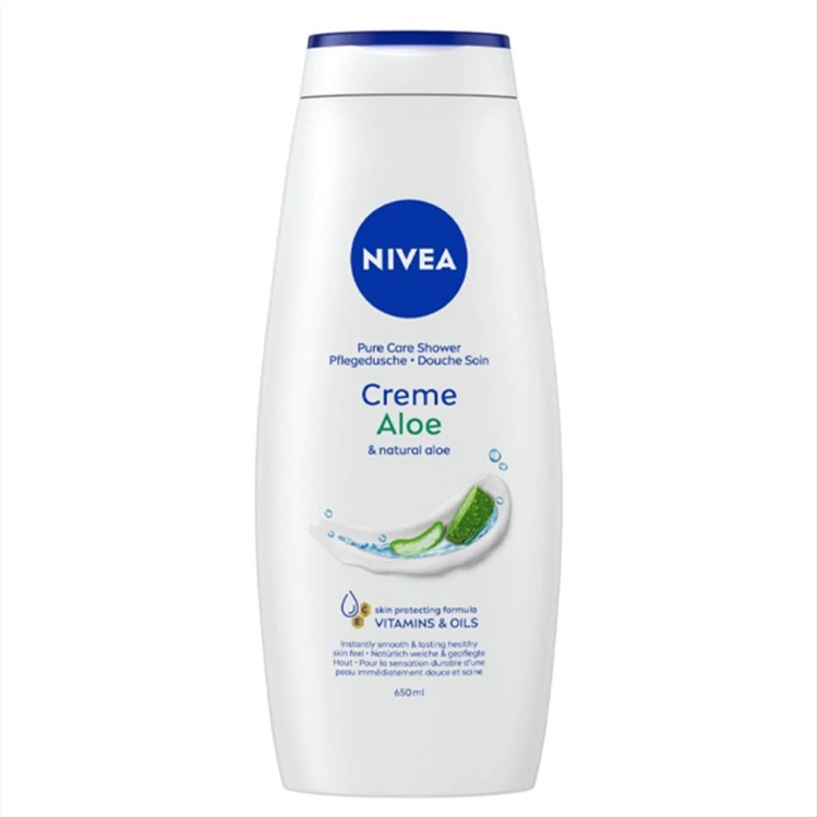 NIVEA ΑΦΡΟΛΟΥΤΡΟ 650ML ALOE VERA NIVEA ΑΦΡΟΛΟΥΤΡΟ 650ML ALOE VERA