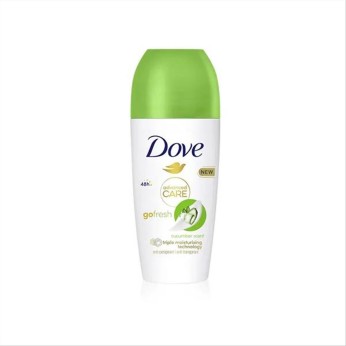DOVE ROLL-ON 50ml ADVANCED CARE CUCUMBER & GREEN TEA