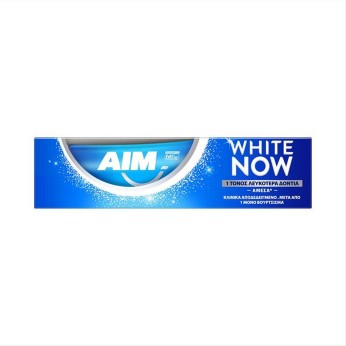 AIM T/PASTE 75ml WHITE NOW