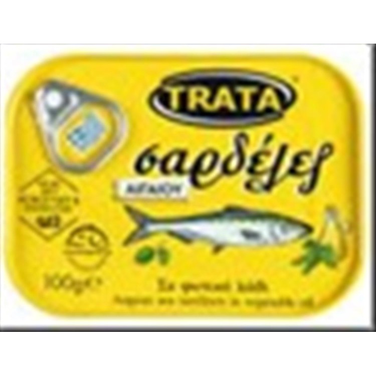 TRATA ΣΑΡΔΕΛΑ 100g ΣΕ ΦΥΤΙΚΟ ΛΑΔΙ