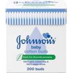 JOHNSON'S BABY COTTON BUDS 200τεμ