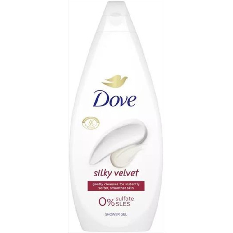DOVE BATH 720ml SILKY VELVET