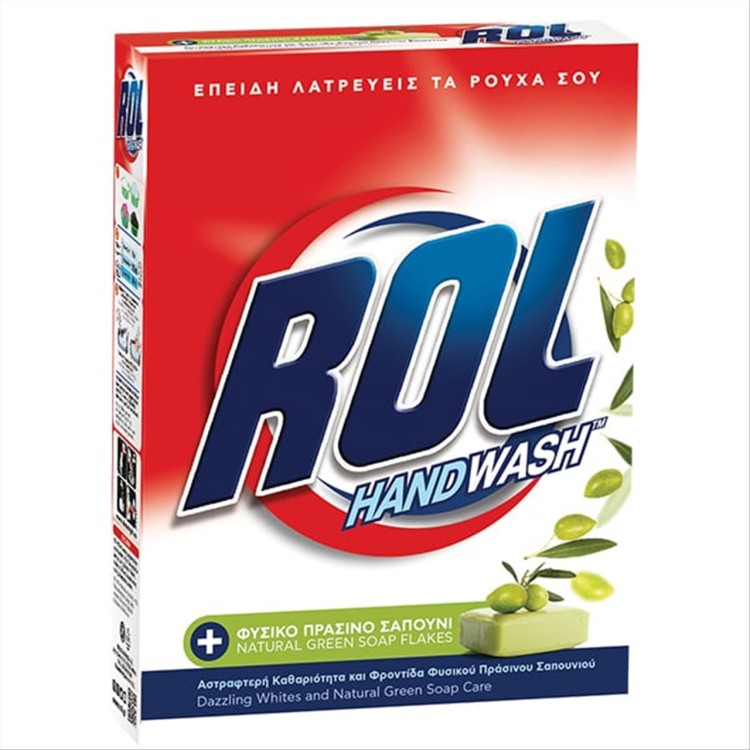 ROL ΣΚΟΝΗ ΧΕΙΡΟΣ 380g  GREEN SOAP