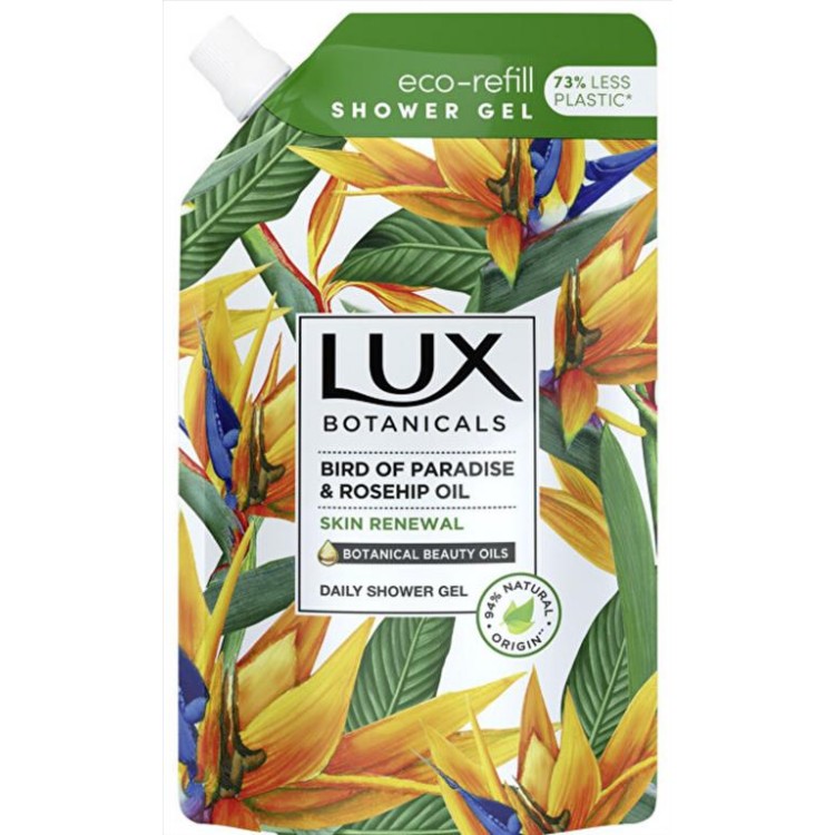 LUX BOTANICALS S/GEL REFILL 500ml BIRD OF PARADISE
