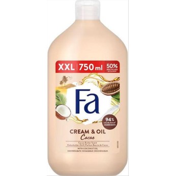 FA BATH 750ml CREAM & OIL CACAO