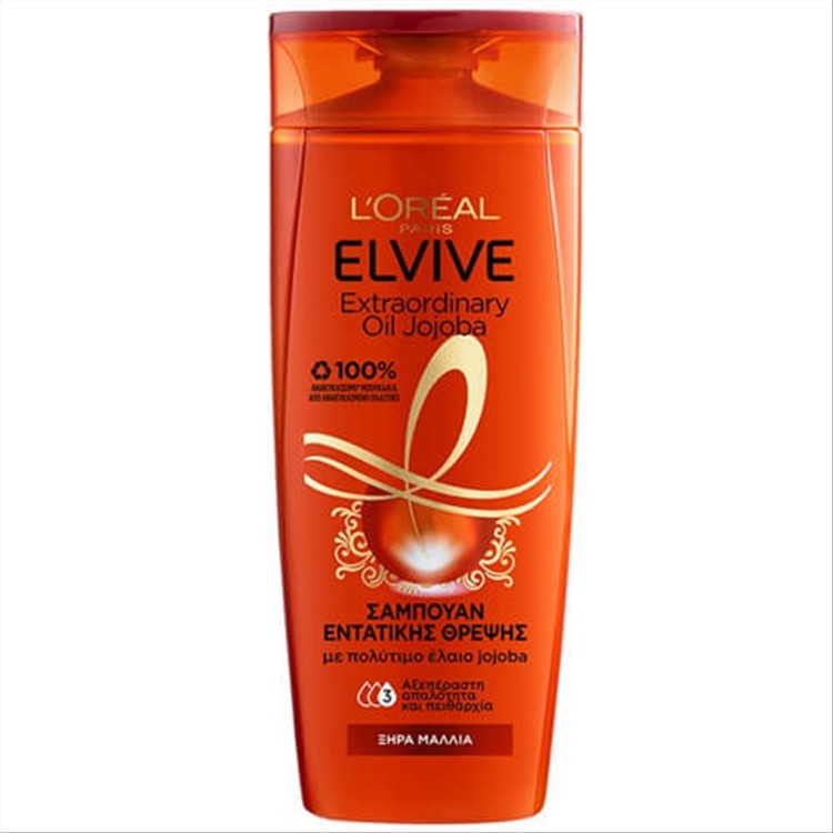 ELVIVE SHAMPOO 400ml EXTRA ORD OIL JOJOBA