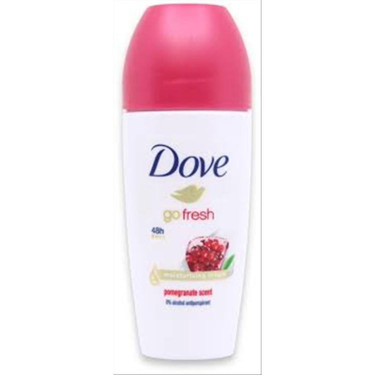 DOVE ROLL-ON 50ml GO FRESH POMEGRANATE