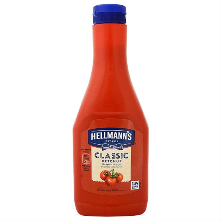 HELLMANN'S KETCHUP ΣΚΟΥΗΖΥ 540g