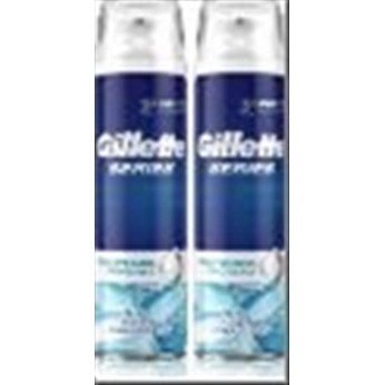 GILLETTE SERIES ΑΦΡΟΣ ΞΥΡ/ΤΟΣ 250ml SENSITIVE 2τεμ