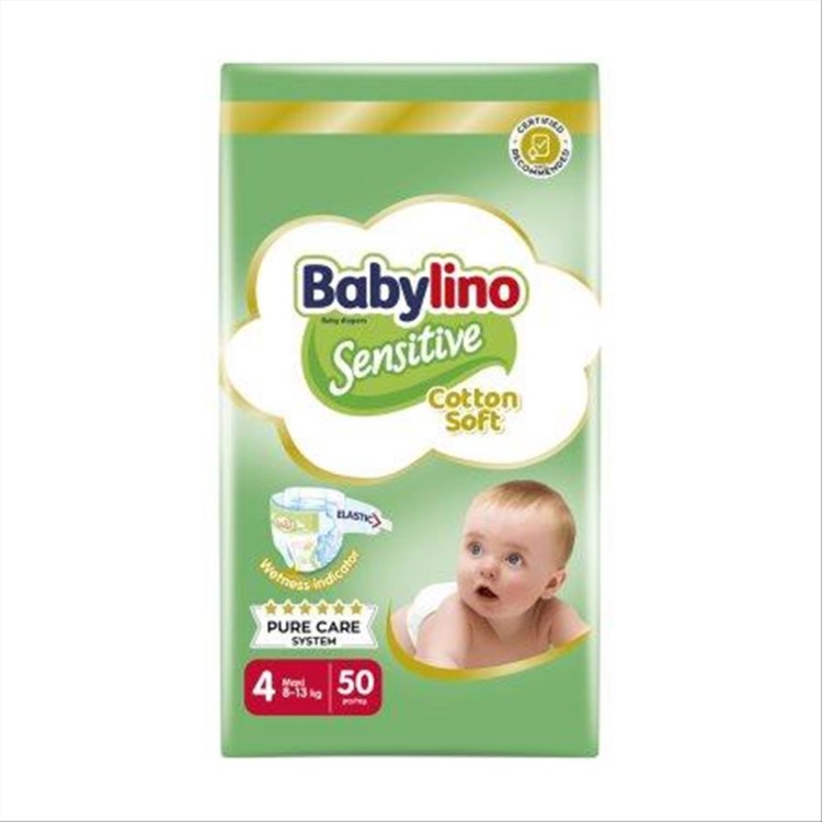 BABYLINO SENSITIVE MAXI Νο4 50TEM. BABYLINO SENSITIVE MAXI Νο4 50TEM.