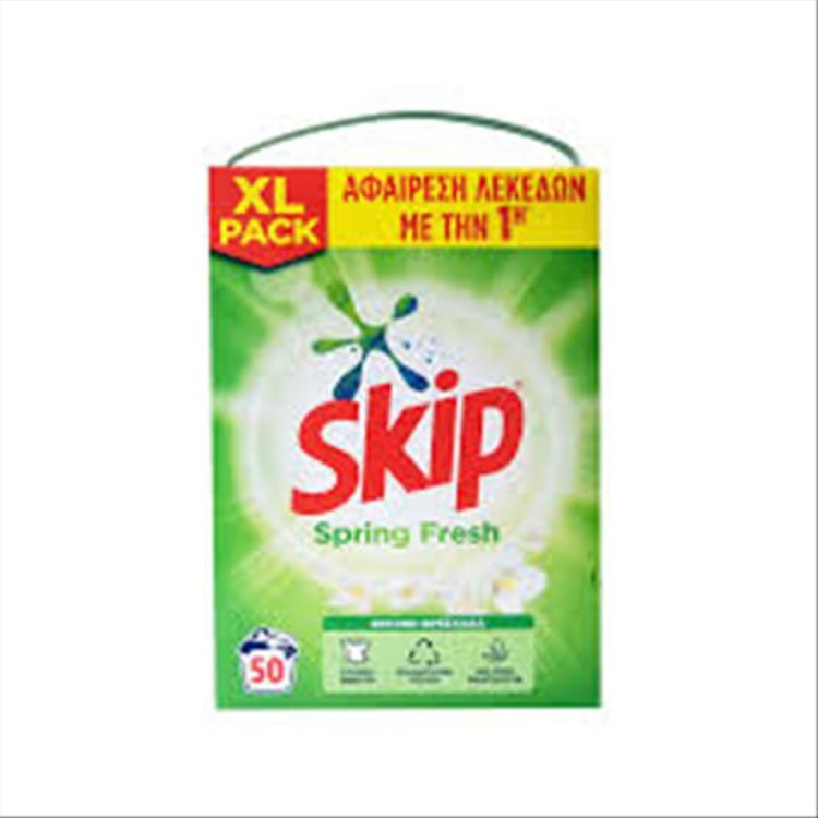 SKIP ΣΚΟΝΗ ΠΛΥΝΤΗΡΙΟΥ 50μεζ (3.25kg) SPRING FRESH