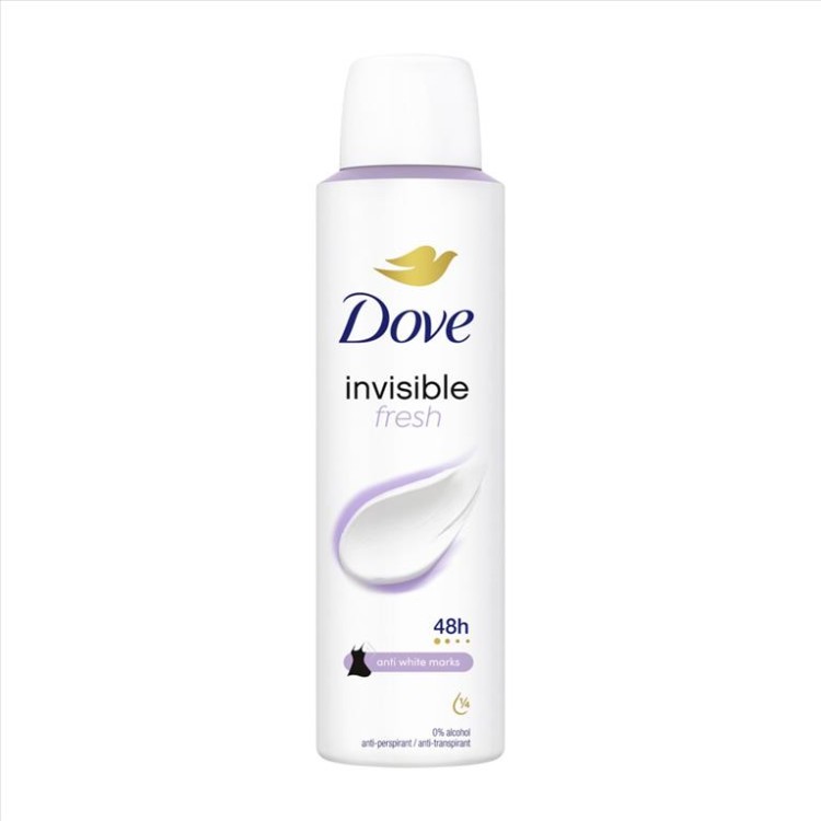 DOVE DEO SPRAY 150ml INV FRESH