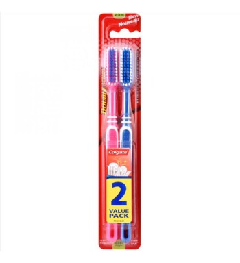COLGATE T/BRUSH DOUBLE ACTION 2τεμ
