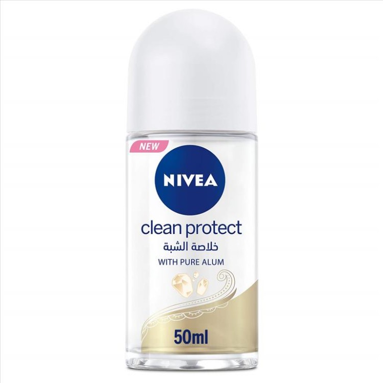 NIVEA ROLL ON 50ml CLEAN PROTECT (W)