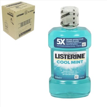 LISTERINE M/W 250ml COOL MINT
