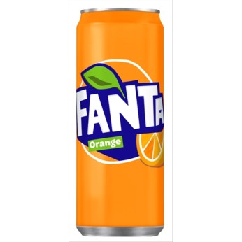 FANTA ORANGE 0.33L CAN (12τεμ)