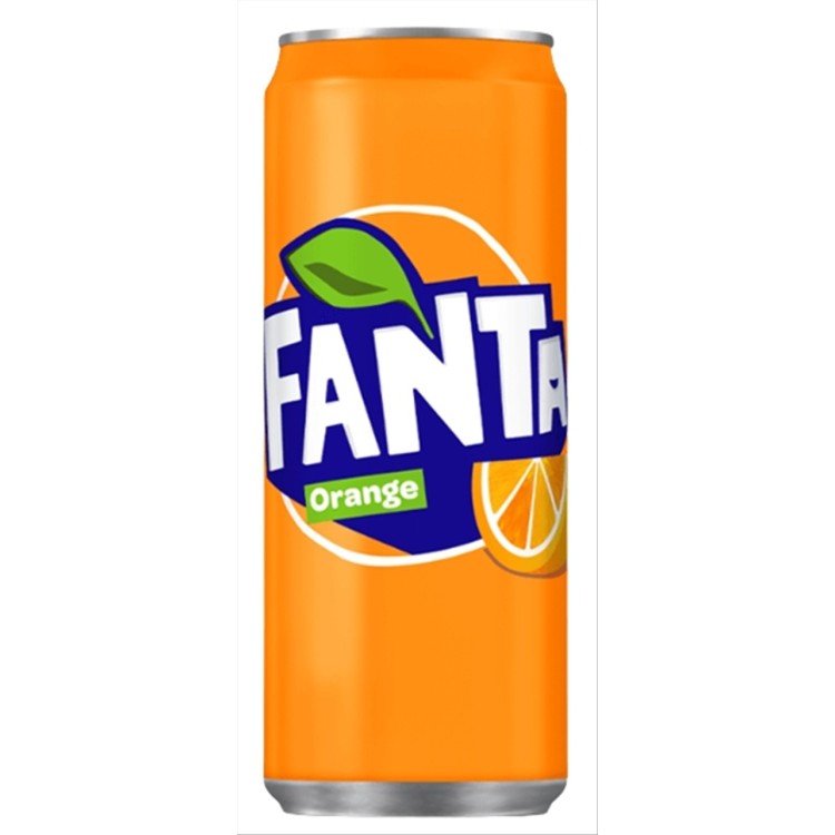 FANTA ORANGE 0.33L CAN (12τεμ)