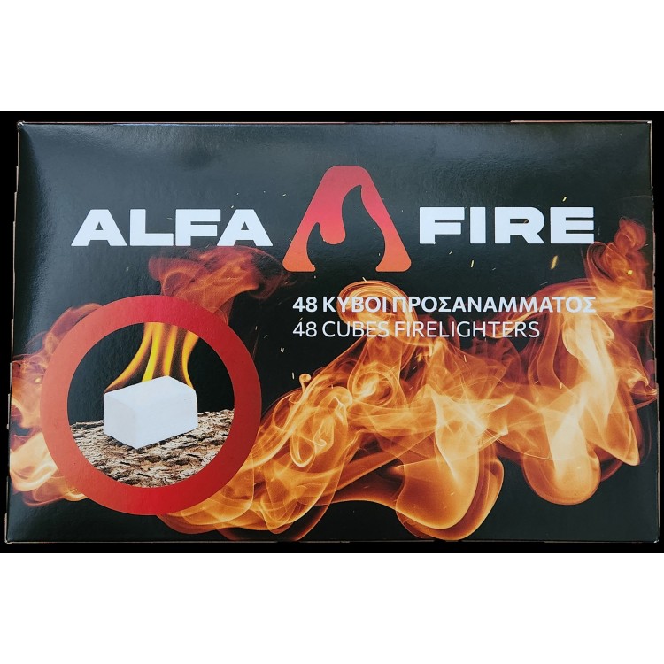 ALFA FIRE FIRELIGHTERS 48τεμ
