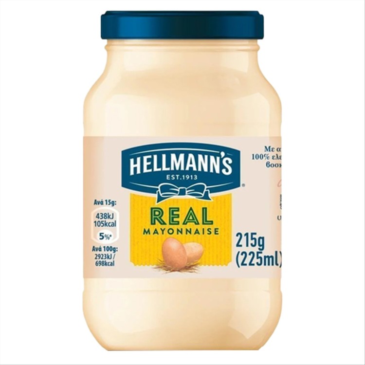 HELLMANN'S REAL ΜΑΓΙΟΝΕΖΑ 225ML