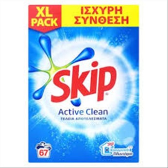 SKIP ΣΚΟΝΗ CLEAN POWDER 67μεζ (4.355kg)