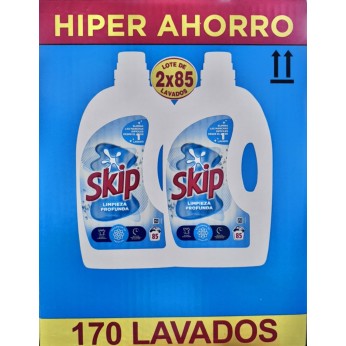 SKIP ΥΓΡΟ ΠΛΥΝΤΗΡΙΟΥ 85sc  3,825L ACTIVE CLEAN (1+1)