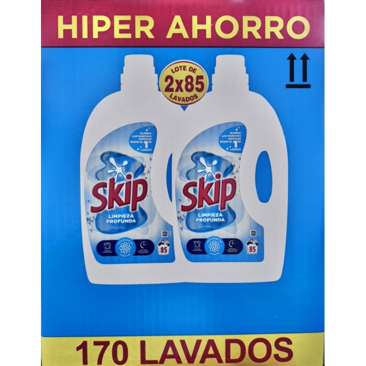 SKIP ΥΓΡΟ ΠΛΥΝΤΗΡΙΟΥ 85sc 3,825L ACTIVE CLEAN (1+1) SKIP ΥΓΡΟ ΠΛΥΝΤΗΡΙΟΥ 85sc 3,825L ACTIVE CLEAN (1+1)