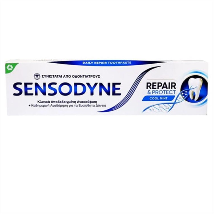 SENSODYNE T/PASTE 75ml REPAIR&PROTECT COOL MINT SENSODYNE T/PASTE 75ml REPAIR&PROTECT COOL MINT
