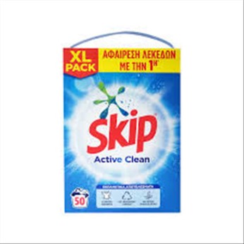 SKIP ΣΚΟΝΗ ΠΛΥΝΤΗΡΙΟΥ 50μεζ (3.25kg) ACTIVE CLEAN CONV