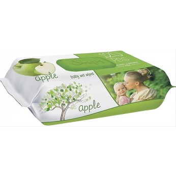 SLEEPY BABY WIPES 120τεμ. APPLE