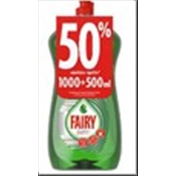 FAIRY ULTRA ΥΓΡΟ ΠΙΑΤΩΝ 1000ml+500ml ΔΩΡΟ REGULAR
