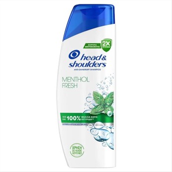 HEAD&SHOULDERS SHAMPOO 330ml FRESH COOL MENTHOL